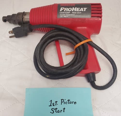 Master Appliance 120V PH-1200 Proheat Varitemp Heat Gun Lot-638 - Image 1