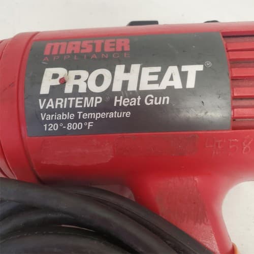 Master Appliance 120V PH-1200 Proheat Varitemp Heat Gun Lot-638 - Thumbnail 2