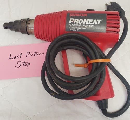 Master Appliance 120V PH-1200 Proheat Varitemp Heat Gun Lot-638 - Thumbnail 5