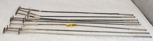 Lot of 9 Flexible Mechanical Pickup Tools Spring Loaded Claw Grabbers LOT-480 - Thumbnail 6