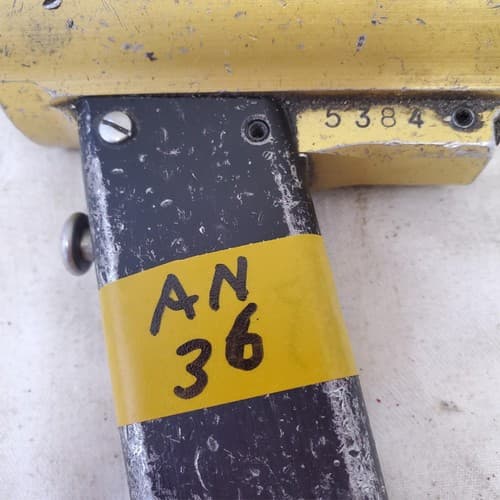 Vinatge Pneumatic Rivet Gun Aircraft Tool AN36 - Thumbnail 2