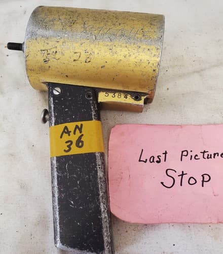 Vinatge Pneumatic Rivet Gun Aircraft Tool AN36 - Thumbnail 5