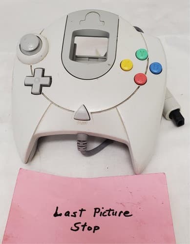 Sega Dreamcast HKT-7700 White Video Games Controller - Thumbnail 8