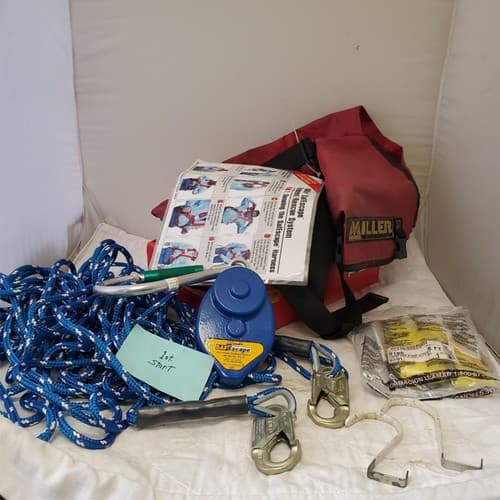 Lot of Automatic Dent Device, Rescue Backpack & Cross Arm Strap LOT 394 - Image 1