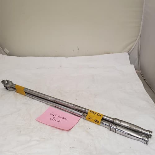 Lot of 2 Long Handle Locking Flex-Head Ratchet LOT-410 - Thumbnail 9