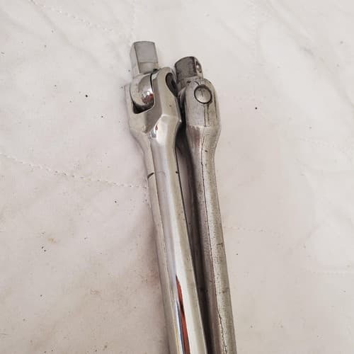 Lot of 2 Long Handle Locking Flex-Head Ratchet LOT-410 - Thumbnail 7