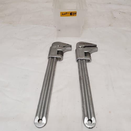 Lot of 2 Martin Tools C17-045GB Adjustable Wrenches Set LOT-834 - Image 1