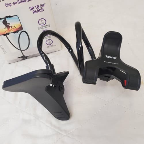 TZUMI Fleximount Clip-On Grip 24" Reach Adjustable Cell Phone Holder - Thumbnail 7