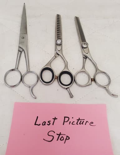 Unimare and Other Brand Professional Hair Cutting and Thinning Scissors Set - Thumbnail 10