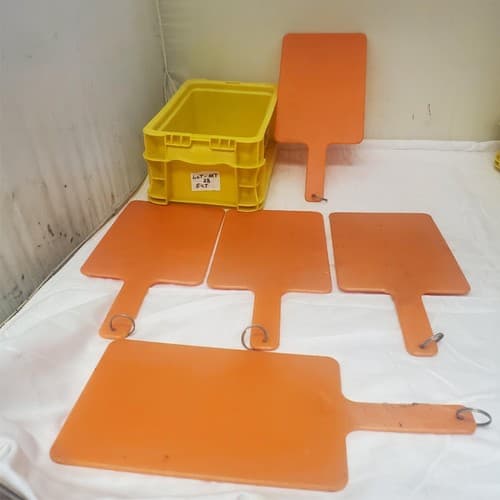 Lot Of 5 AERO Safety Marshalling Paddles 3-82345 LOT- MT 28 - Image 1