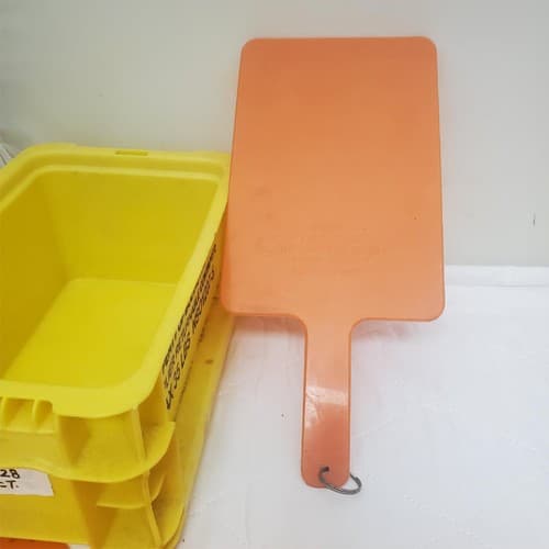 Lot Of 5 AERO Safety Marshalling Paddles 3-82345 LOT- MT 28 - Thumbnail 4