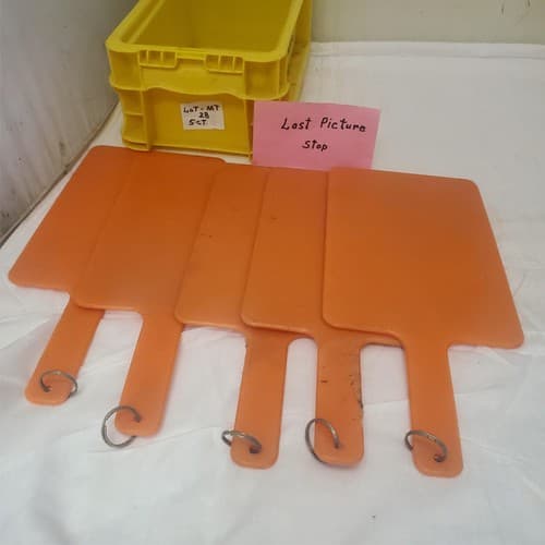 Lot Of 5 AERO Safety Marshalling Paddles 3-82345 LOT- MT 28 - Thumbnail 5