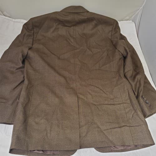 JOS A BANK Signature Collection 100% Wool Men Brown Blazer Sport Coat Jacket 40R - Thumbnail 3