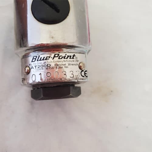 Blue Point AT200D Drive Heavy Duty Pneumatic Air Ratchet Wrench - F38 - Thumbnail 3