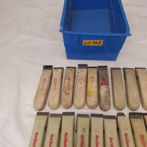Lot of Assorted 24 Red Devil Single Edge Paint Scraper LOT-362 - Thumbnail 7
