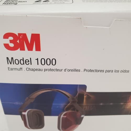 Earmuff Model 1000 Hearing Protection Noise Reduction Rating 22 Lot-424 - Thumbnail 3