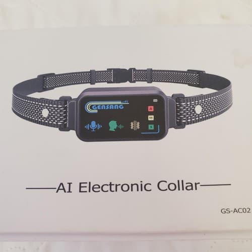 Adjustable Gensang Rechargeable AI Pet Training Electronic Collar GS-AC02 - Thumbnail 4