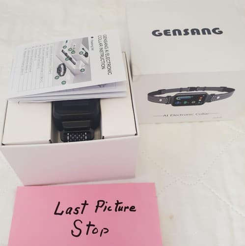 Adjustable Gensang Rechargeable AI Pet Training Electronic Collar GS-AC02 - Thumbnail 9