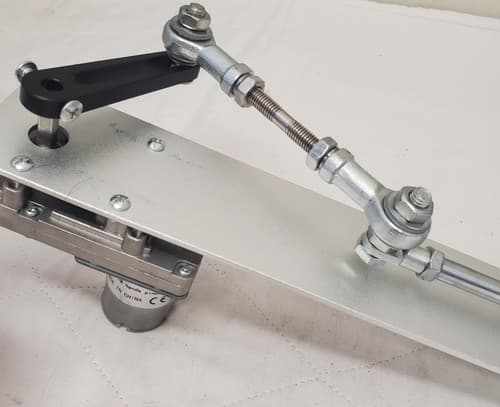 150mm Electric Linear Actuator 6in Stroke Motorized Drive for Automation Project - Thumbnail 4