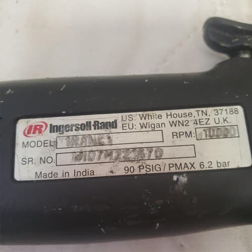 Ingersoll Rand IRANC1 1000 RPM Pistol Grip Pneumatic Air Screwdriver AL32 - Thumbnail 3