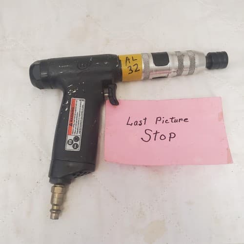 Ingersoll Rand IRANC1 1000 RPM Pistol Grip Pneumatic Air Screwdriver AL32 - Thumbnail 6
