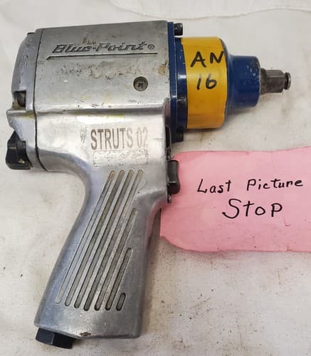 Blue Point AT531A 8000 RPM 1/2" Pneumatic Impact Wrench AN16 - Thumbnail 6