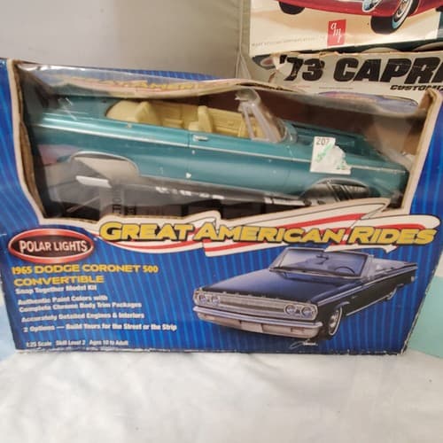 Polar Lights Great American Rides AMT Styline 73 Caprice Customizing Kit Lot Car - Thumbnail 7