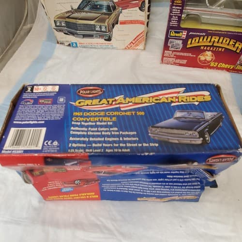 Polar Lights Great American Rides AMT Styline 73 Caprice Customizing Kit Lot Car - Thumbnail 6