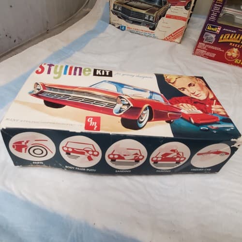 Polar Lights Great American Rides AMT Styline 73 Caprice Customizing Kit Lot Car - Thumbnail 11