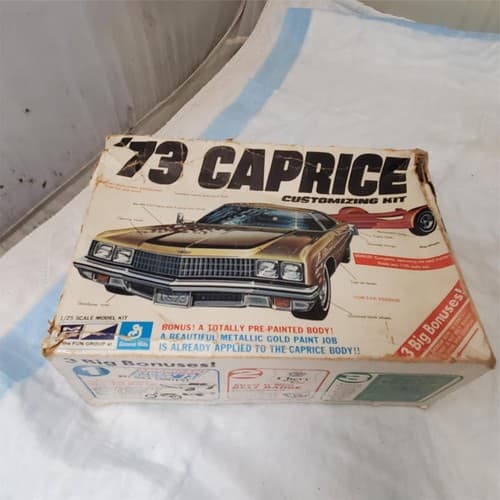 Polar Lights Great American Rides AMT Styline 73 Caprice Customizing Kit Lot Car - Thumbnail 12