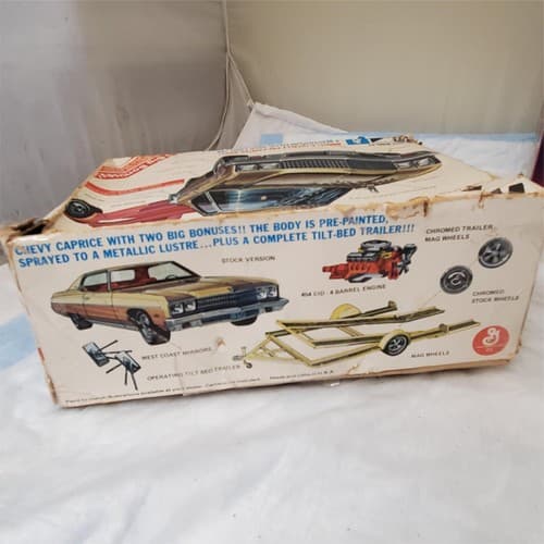 Polar Lights Great American Rides AMT Styline 73 Caprice Customizing Kit Lot Car - Thumbnail 14