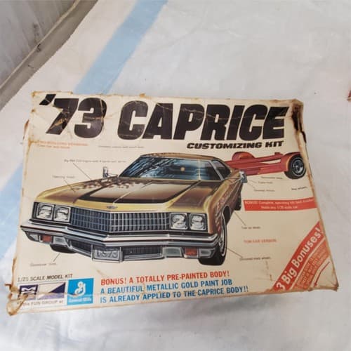 Polar Lights Great American Rides AMT Styline 73 Caprice Customizing Kit Lot Car - Thumbnail 15
