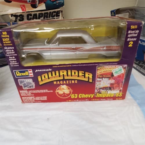 Polar Lights Great American Rides AMT Styline 73 Caprice Customizing Kit Lot Car - Thumbnail 21