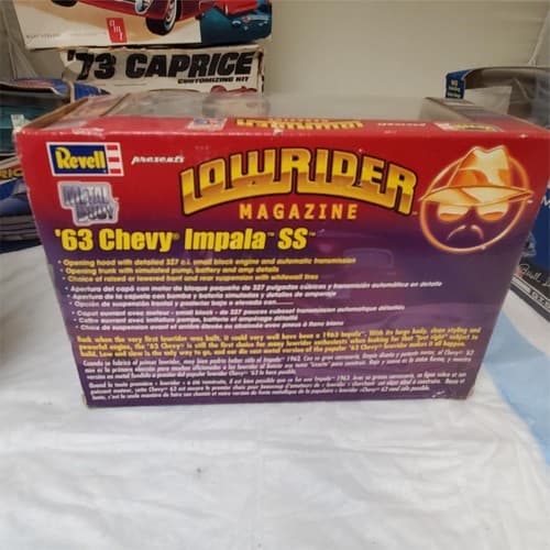 Polar Lights Great American Rides AMT Styline 73 Caprice Customizing Kit Lot Car - Thumbnail 22