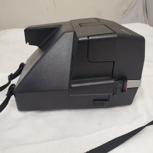 Vintage Polaroid Sun 600 LMS Land Camera with Strap - Thumbnail 3