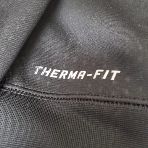 Nike Mens XXL Therma Fit NFL Onfield Apparel Black Pullover - Thumbnail 2