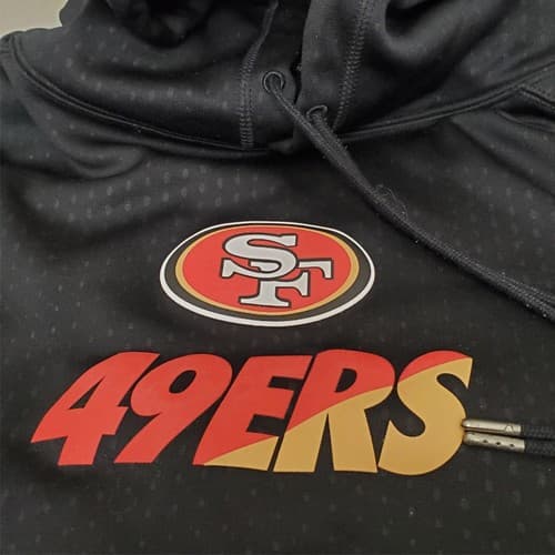 Nike Mens XXL Therma Fit NFL Onfield Apparel Black Pullover - Thumbnail 4