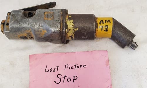 Ingersoll Rand Model W-7393 Air Hammer Pneumatic Tool AM 73 - Thumbnail 5
