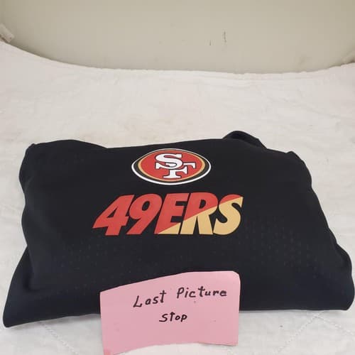 Nike Mens XXL Therma Fit NFL Onfield Apparel Black Pullover - Thumbnail 11