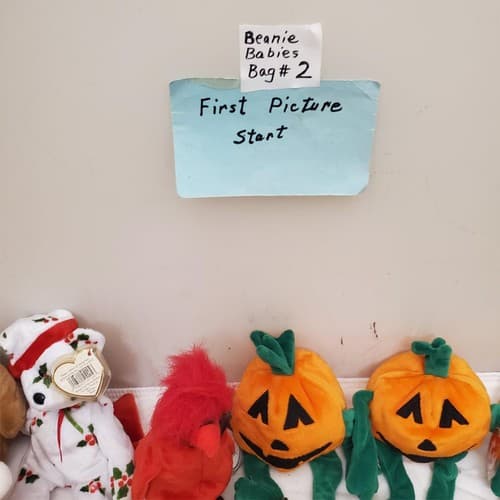 Huge Lot of Assorted TY Beanie Babies Plush Toys #2 - Thumbnail 2