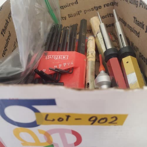 Assorted hand tools Allen hex keys screwdrivers gauges tools mixed lot 902 - Thumbnail 3