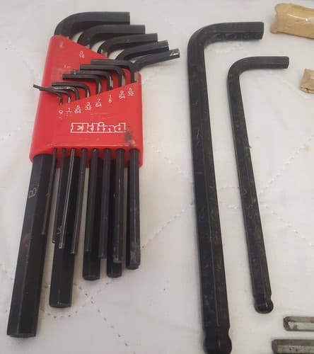 Assorted hand tools Allen hex keys screwdrivers gauges tools mixed lot 902 - Thumbnail 4