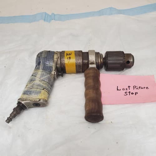 Dotco Pistol Grip Pneumatic Air Drill Air Tool AN-18 - Thumbnail 4