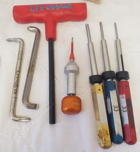 Assorted hand tools Allen hex keys screwdrivers gauges tools mixed lot 902 - Thumbnail 6