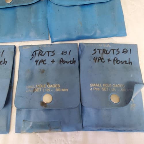 Lot of 6 Small Hole Gages 125" to .500" LOT-945 - Thumbnail 6