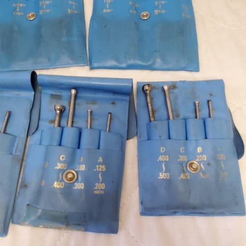 Lot of 6 Small Hole Gages 125" to .500" LOT-945 - Thumbnail 9