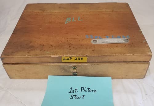 Vintage Wooden Vial Holder Box with 20 Slots Handcrafted Organizer LOT-236 - Thumbnail 3