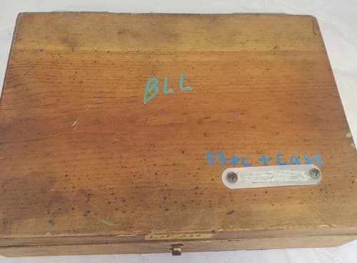 Vintage Wooden Vial Holder Box with 20 Slots Handcrafted Organizer LOT-236 - Thumbnail 4