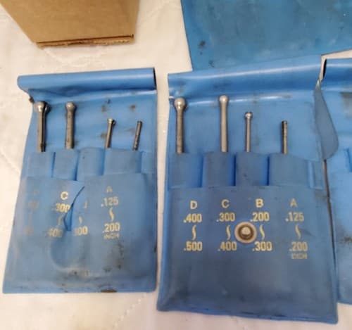 Lot of 6 Small Hole Gages 125" to .500" LOT-945 - Thumbnail 8