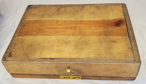 Vintage Wooden Vial Holder Box with 20 Slots Handcrafted Organizer LOT-236 - Thumbnail 5